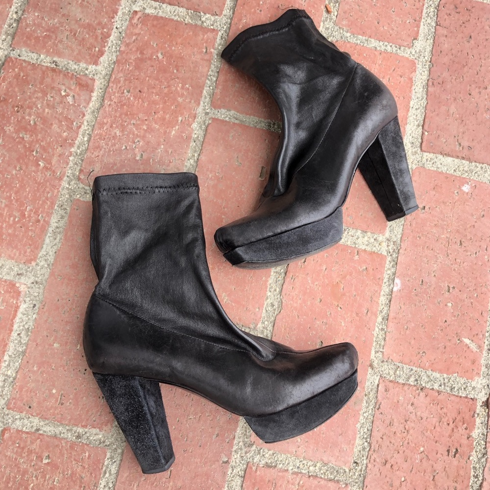 Robert Clergerie High Ankle Top Boots